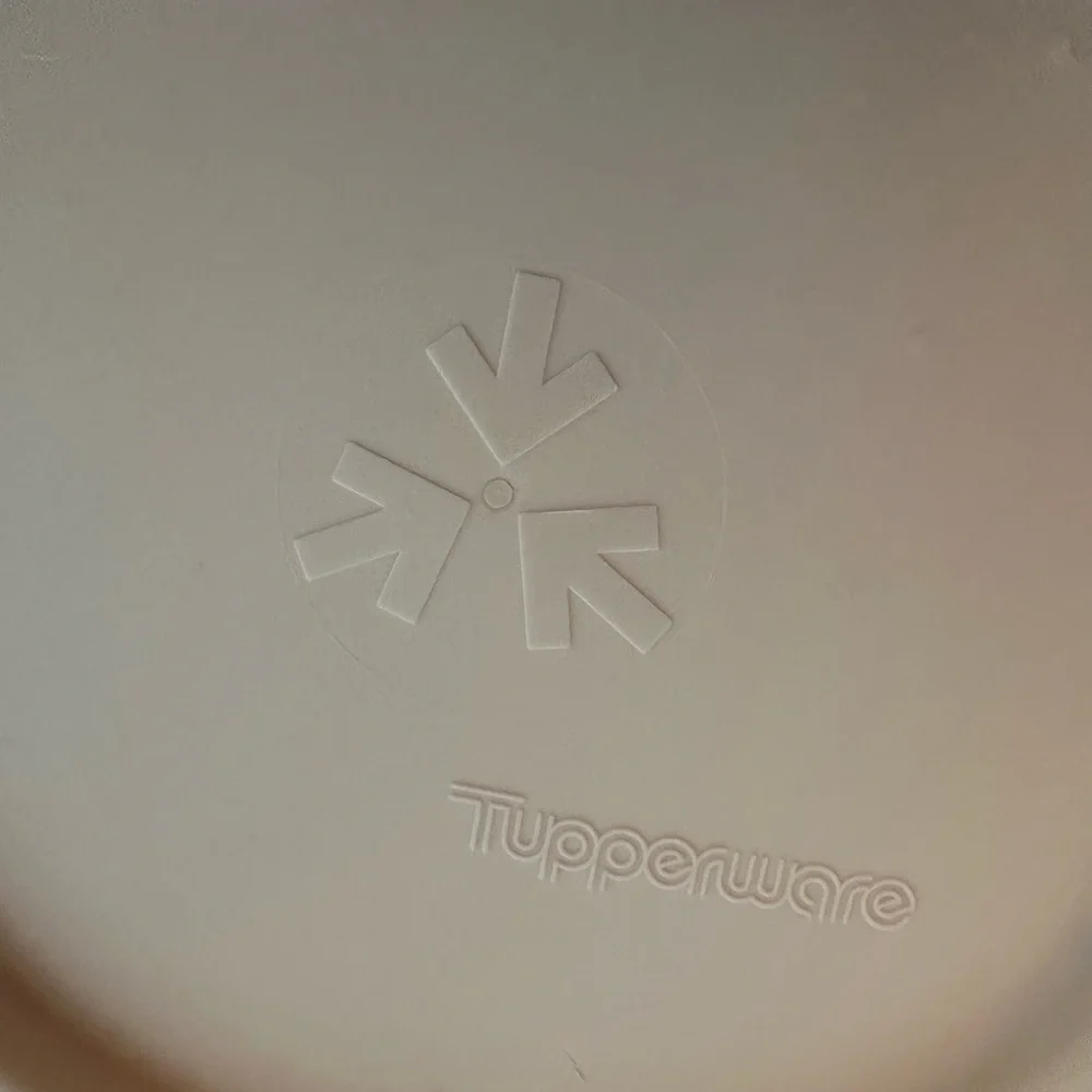 Vintage Tupperware containers-set of 3 nesting